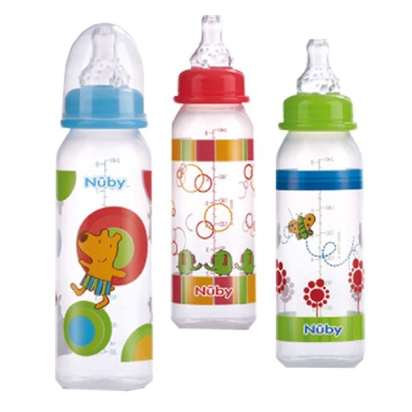 Nuby Nuby Baby -Trinkflasche 240 ml Assorti