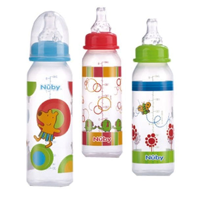 Nuby Nuby Baby -Trinkflasche 240 ml Assorti
