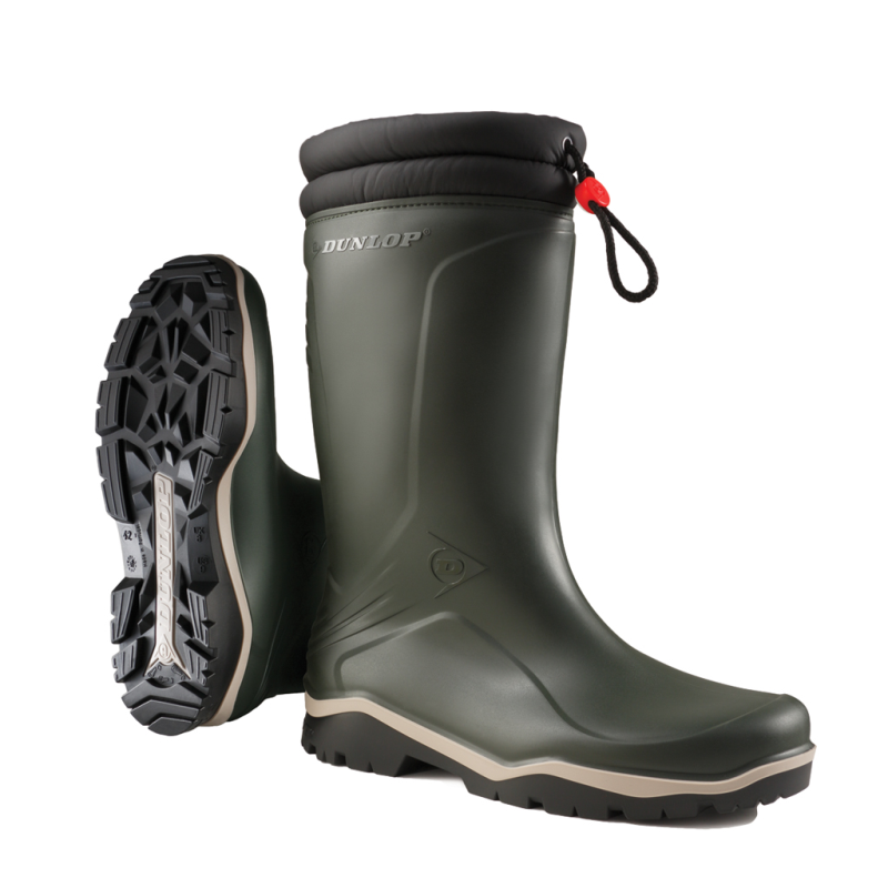 Dunlop k486061 Blizzard gefütterter Winterstiefel, PVC, grün – Größe 43 – 15.032.073.43