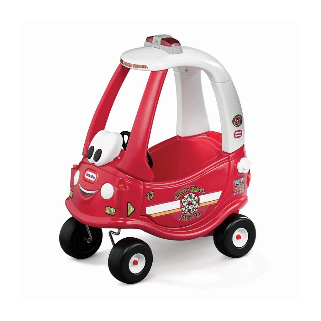 Kleine Tikes fahren und retten gemütlich