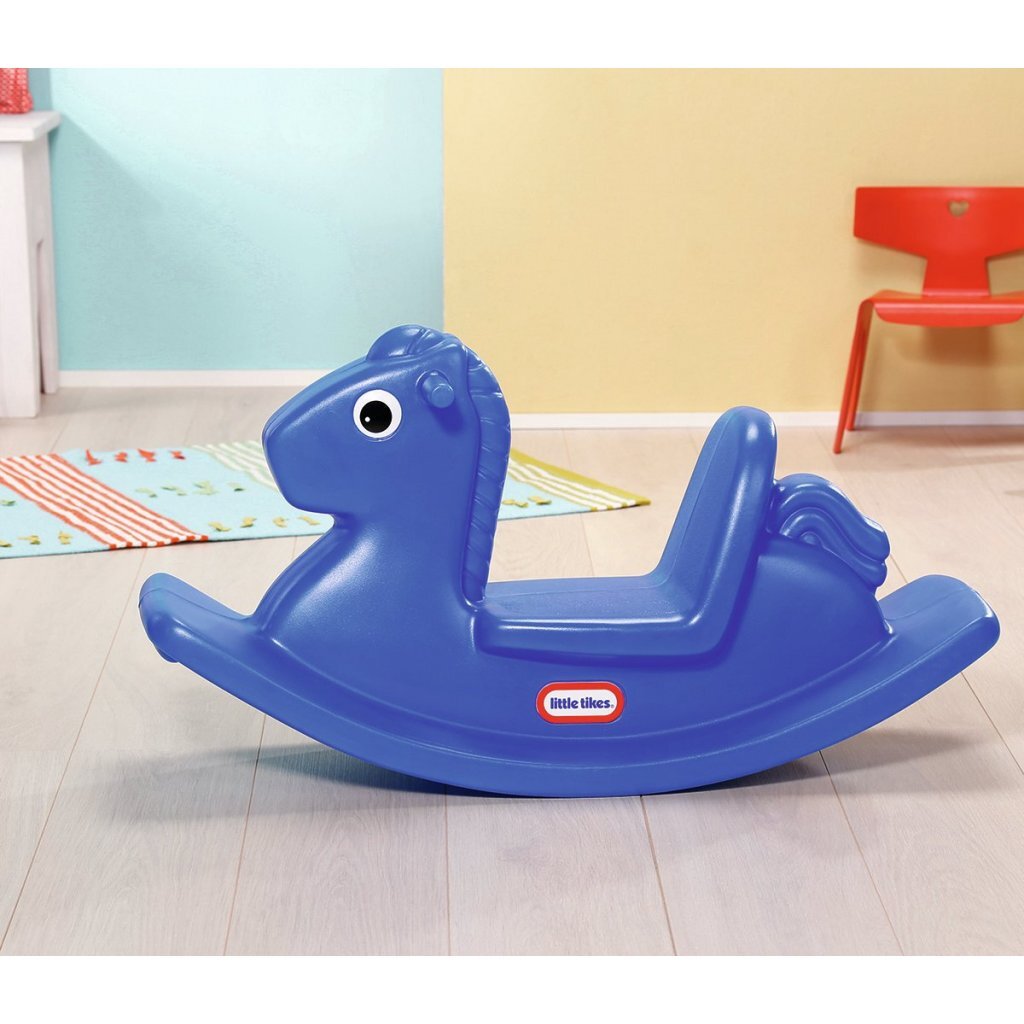 Kleine Tikes rocken Pferdblau