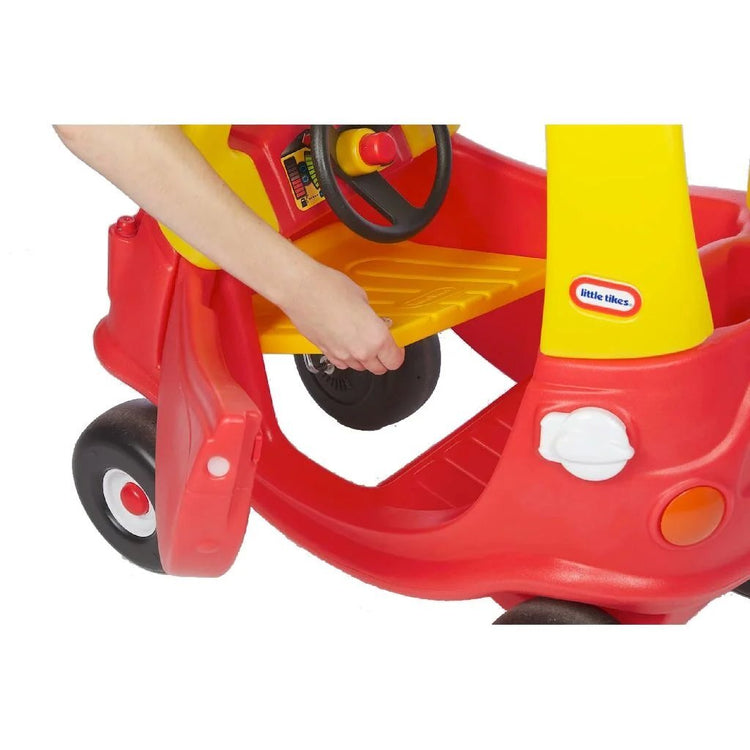 Kleine Tikes gemütliche Coupé -Wanderwagen 44x72x84 cm gelbrot