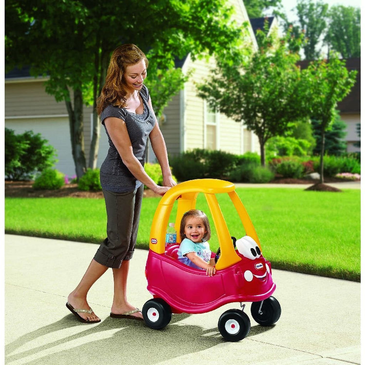 Kleine Tikes gemütliche Coupé -Wanderwagen 44x72x84 cm gelbrot