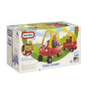 Kleine Tikes gemütliche Coupé -Wanderwagen 44x72x84 cm gelbrot