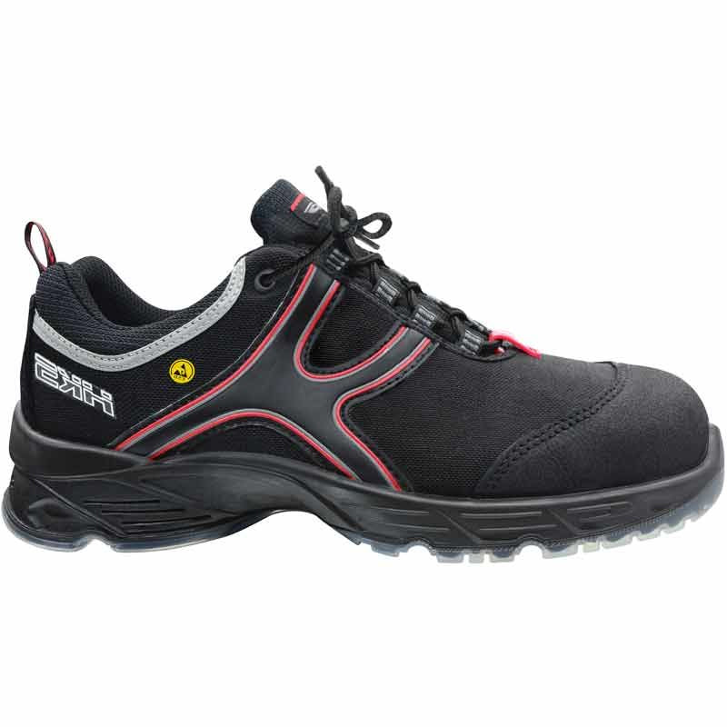 Hks Arbeitsschuh K2 Ca Low S3 | schwarz rot | Größe 41 - 00.162.051.41