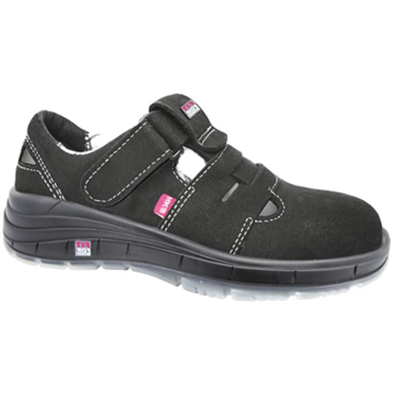 Hks Sandale Dame 1 m Klettverschluss S1 | schwarz | Größe 39 - 00.162.055.39