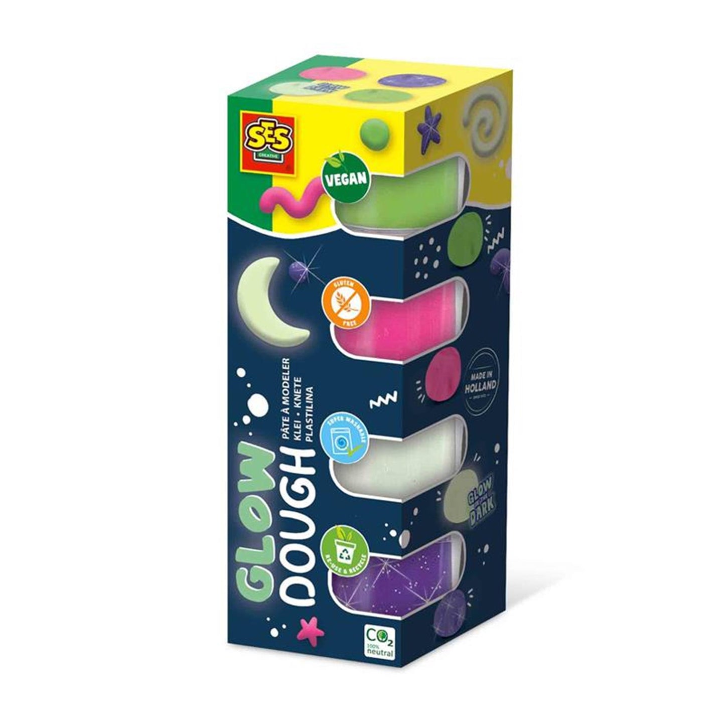 SEs fühlen sich gut Klei Glow, 4x90gr