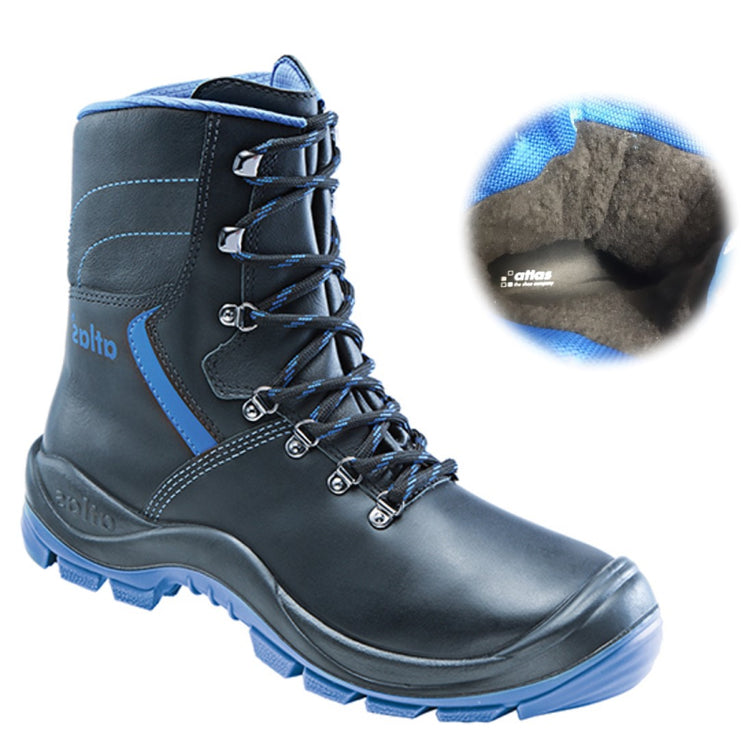 Atlas Arbeitsstiefel Ergo-Med 846 XP S3 + kn gefüttert | schwarz | Größe 44 - 00.012.051.44