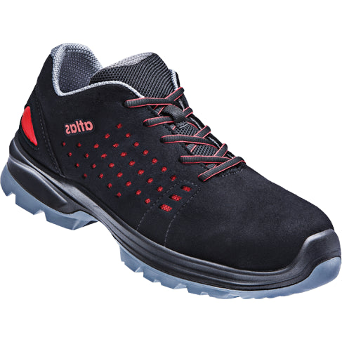 Atlas Arbeitsschuh SL 30 niedrig S1 | schwarz rot | Größe 43 - 00.012.082.43