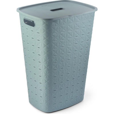Curver Softex-Wäschebox + Deckel blaugrün