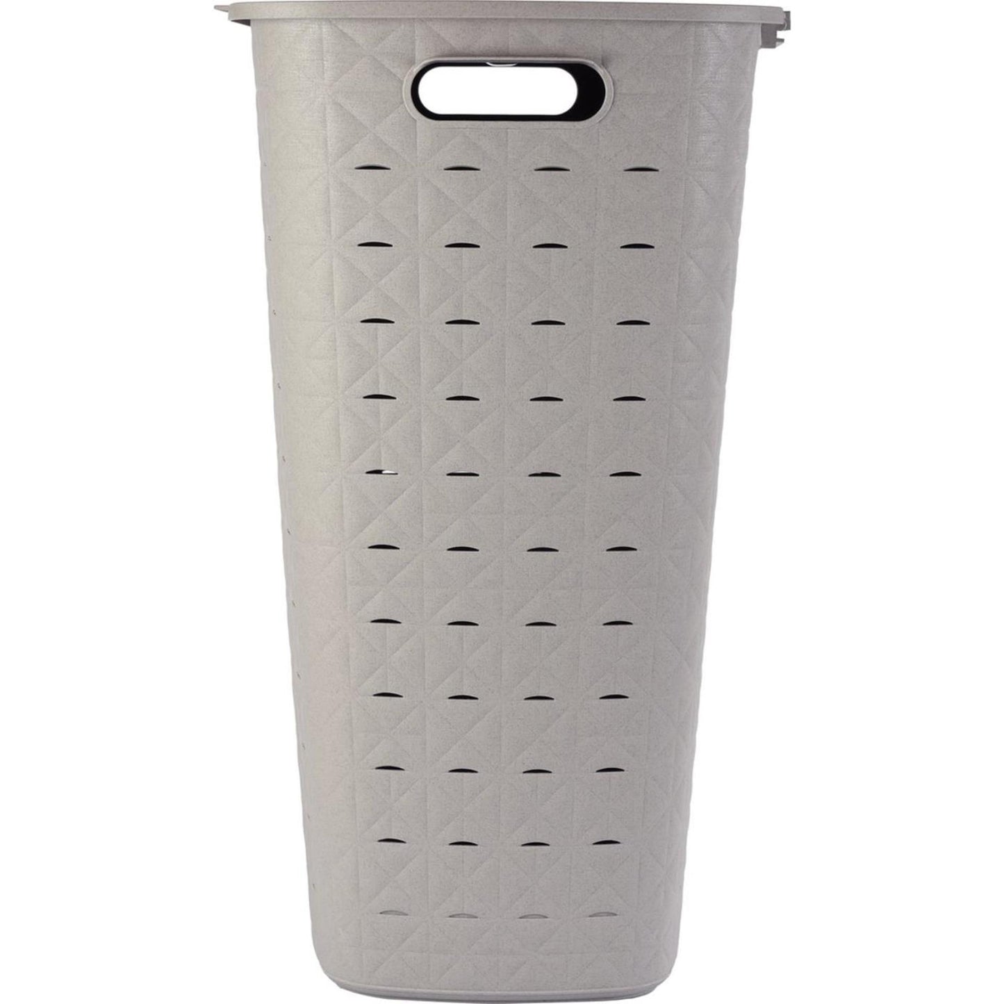 Curver Softex-Wäschebox mit taupefarbenem Deckel
