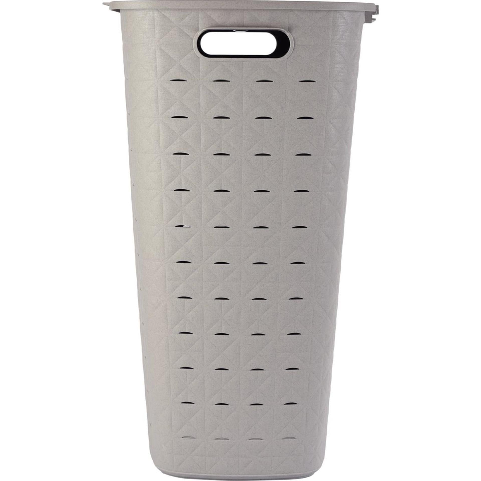 Curver Softex-Wäschebox mit taupefarbenem Deckel