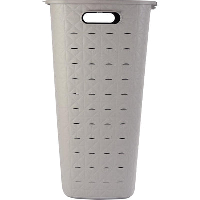 Curver Softex-Wäschebox mit taupefarbenem Deckel