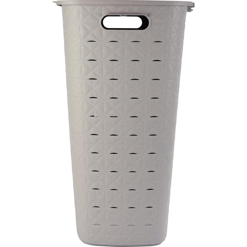 Curver Softex-Wäschebox mit taupefarbenem Deckel