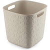 Curver Softex Storage Basket Cube 15l Kreide weiß