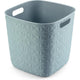 Curver Softex Storage Basket Cube 15L Blue -Green