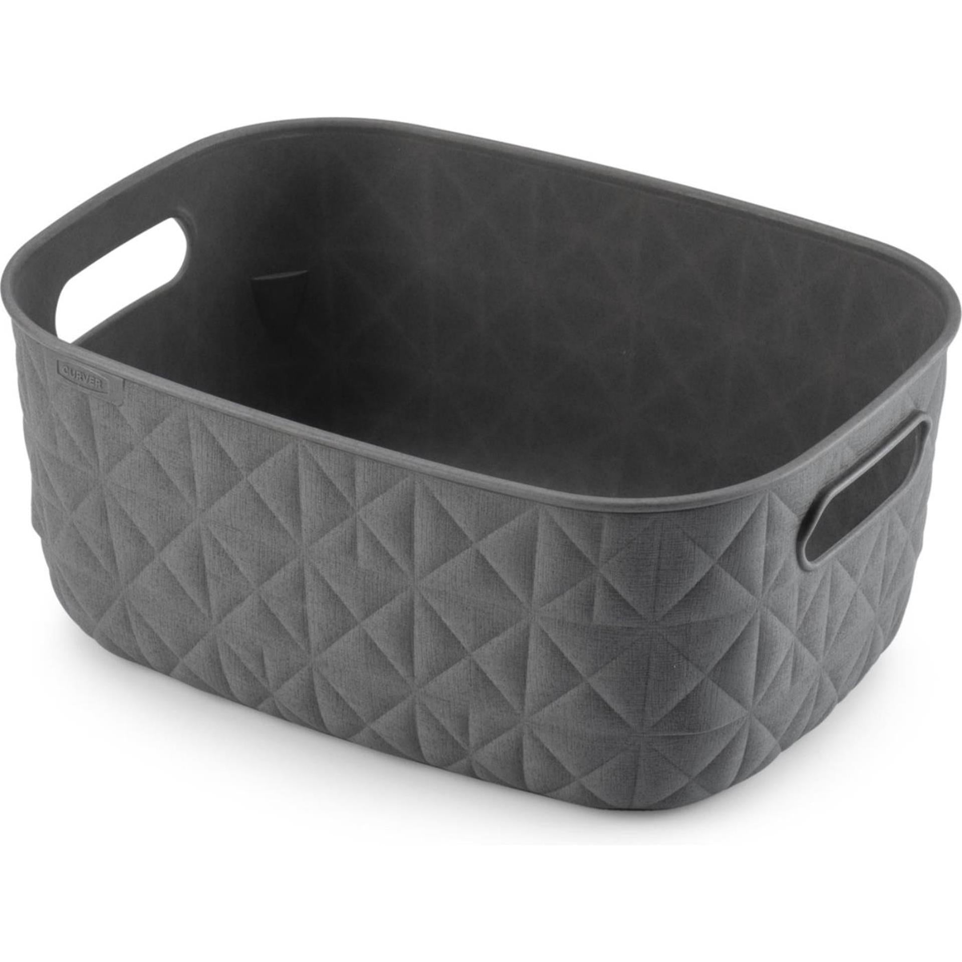 Curver Softex Storage Basket S 4L Anthrazit