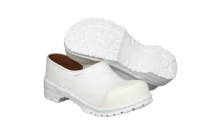 Sika 29 Clog geschlossener Absatz PU-Sohle + Kn S3 weiß | weiß | Größe 39 - 00.089.021.39
