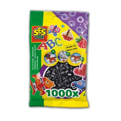 SES Iron Perlen - Schwarz, 1000st.