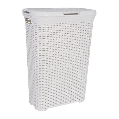 Curver Curver Style Wäschereikorb mit Deckel 40l Weiß