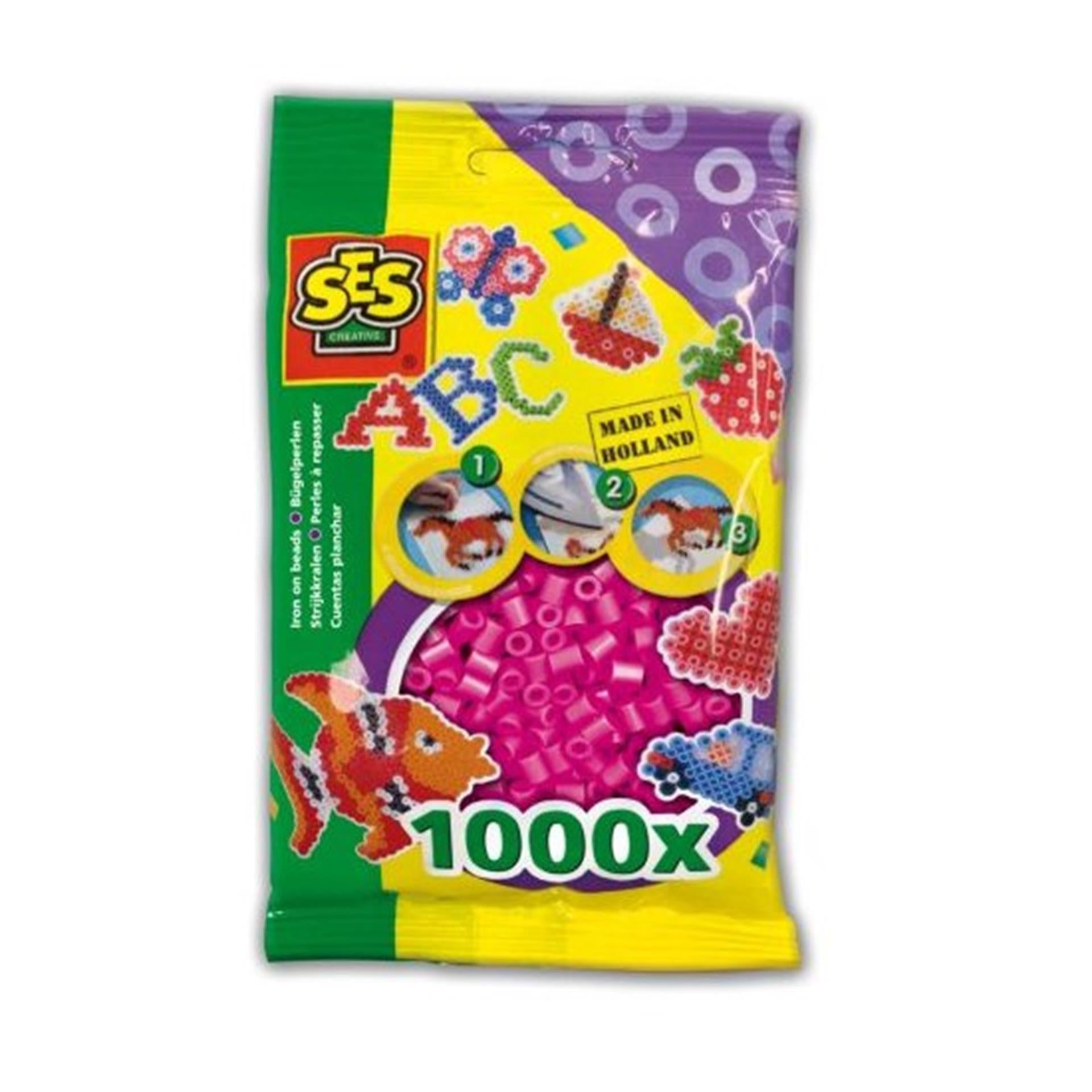 SES IRE Brands - Neon Pink, 1000st.