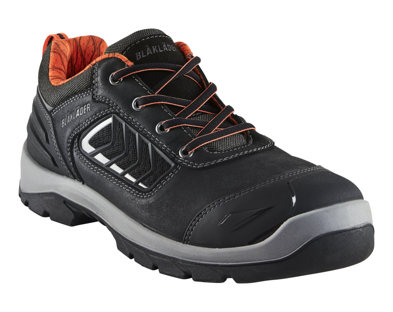Blåkläder Sicherheitsschuh 2450 S3 niedrig | schwarz orange | Größe 46 - 00.183.004.46