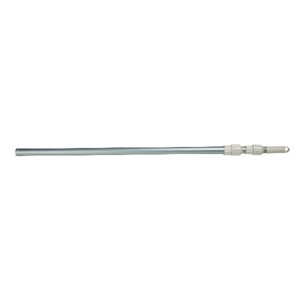 Teleskopstiel ausziehbar 239 cm silberblau