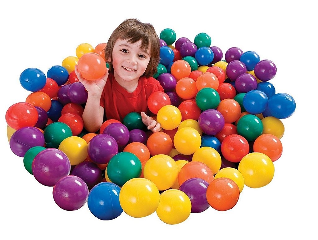 Intex 100 Bälle für die Ballkiste 6,5 cm