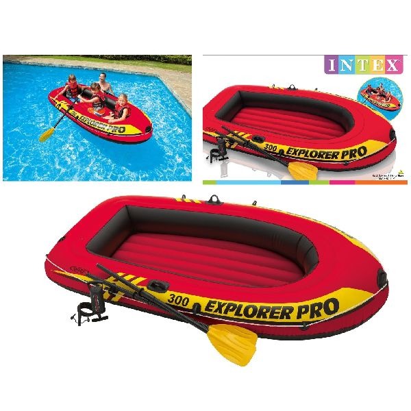 Intex - Explorer Pro 300 Set - mit Paddeln und Pumpe