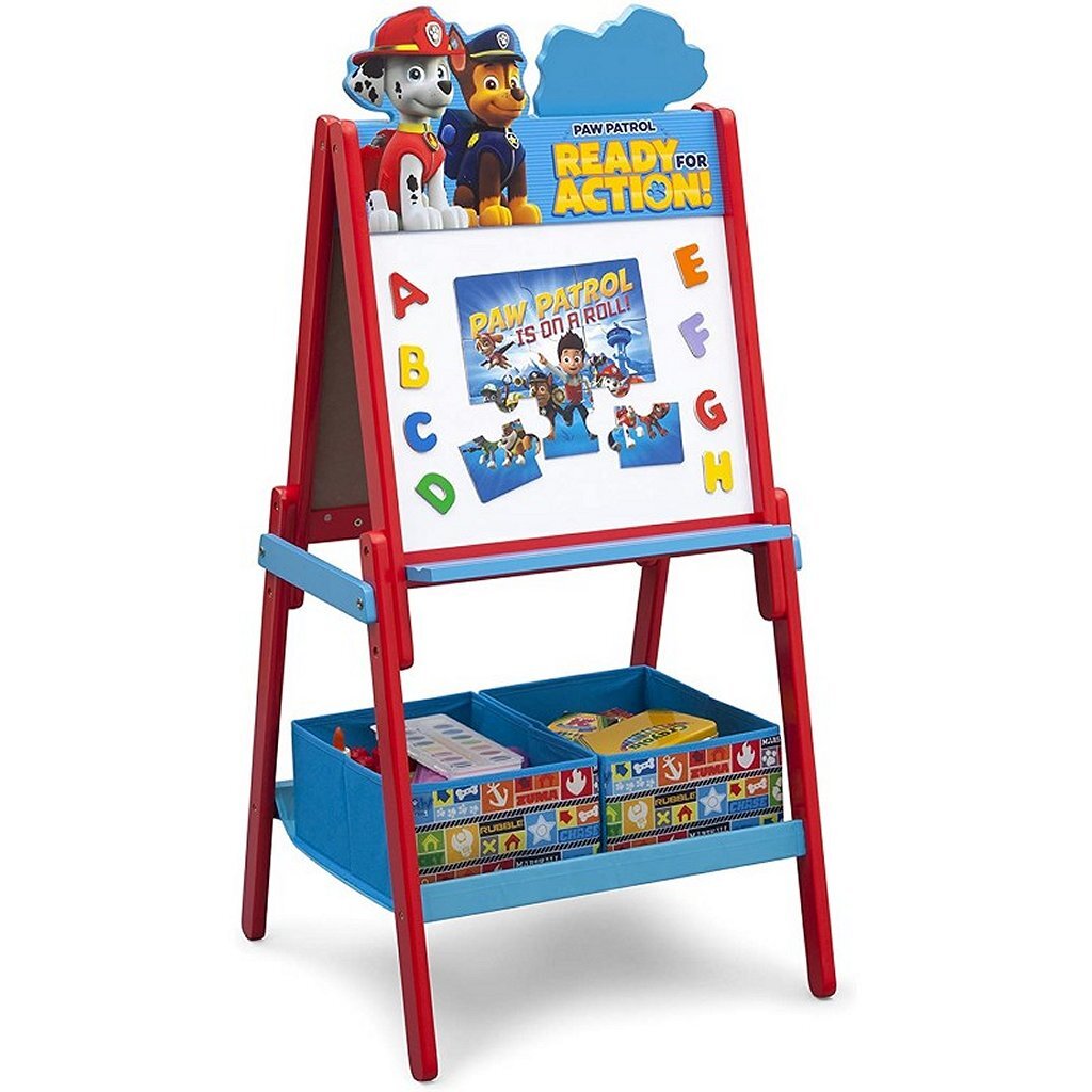 Pfotenpatrouille TE87578PW Holz doppelte Tafel Whiteboard