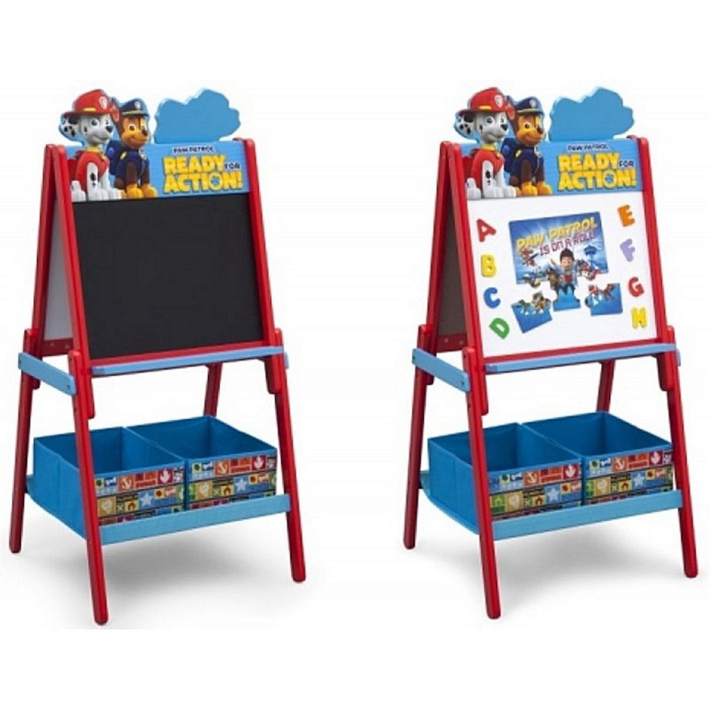 Pfotenpatrouille TE87578PW Holz doppelte Tafel Whiteboard