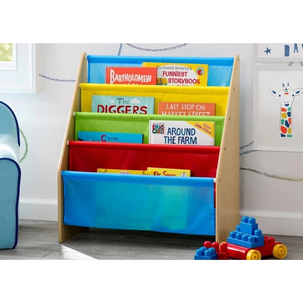 Delta Kinder Kinder TB84452gn Holzbuch Rack Multicoloror