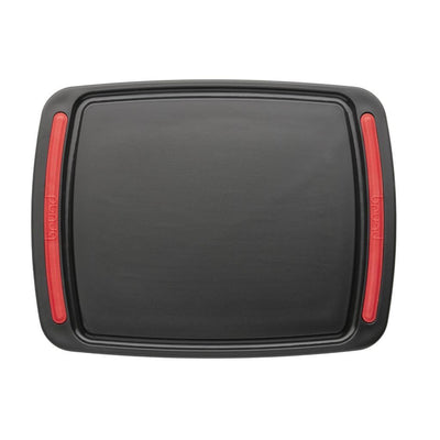 Brund Brund Easy Cut Snijplank 26x20x0,8 cm schwarz rot