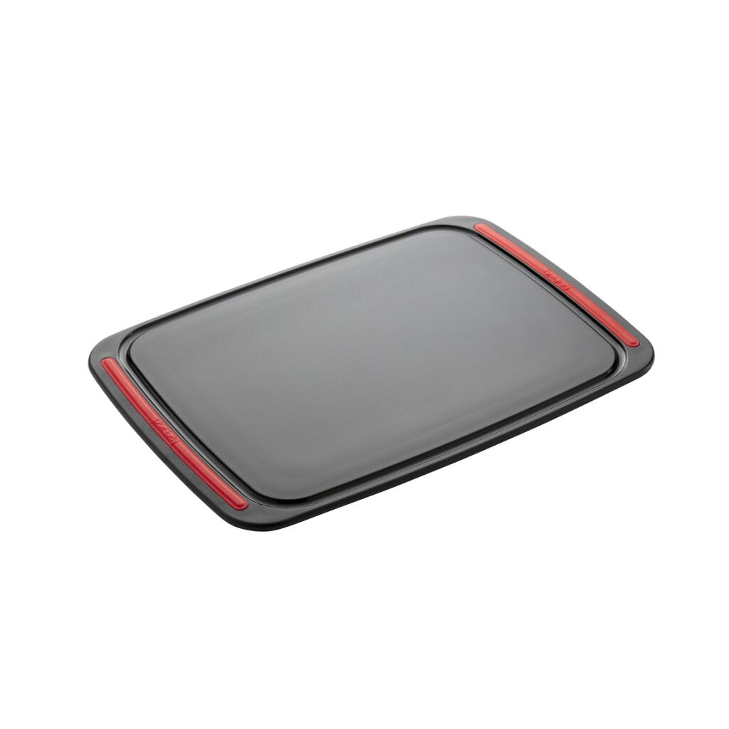 Brund Brund Easy Cut Snijplank 41x30x0,8 cm schwarz rot