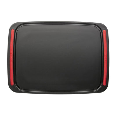 Brund Brund Easy Cut Snijplank 41x30x0,8 cm schwarz rot