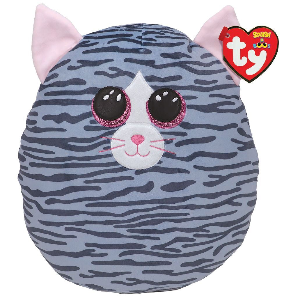 Ty Beanie Ty Squish eine Boo Kiki -Katze, 31 cm