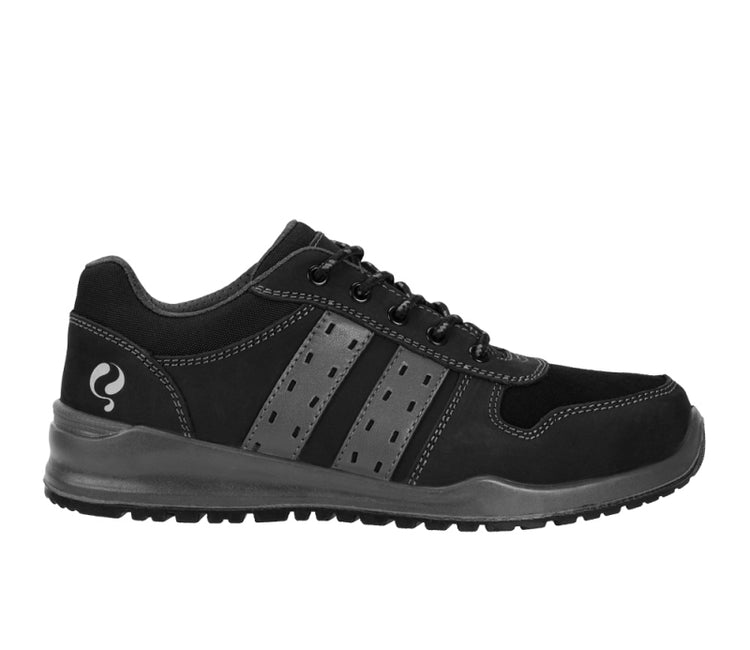 Schnellarbeitsschuh Sport schwarz niedrig qs0921 s3 | schwarz | Größe 47 - 8718591550942