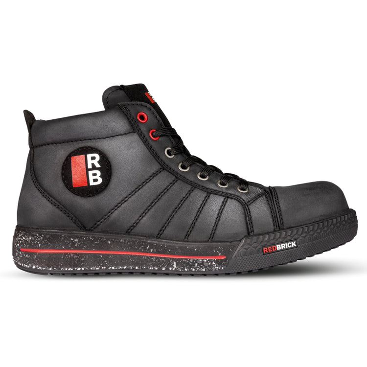 Redbrick langlebiger Sicherheitsschuh Pearl S3L | schwarz | Größe 45 - 8713458010287