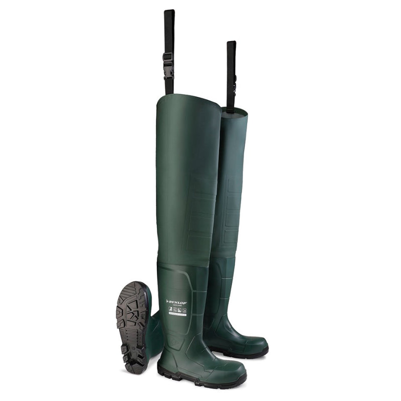Dunlop na2kltw Watstiefel S5 | grün | Größe 41 - 8713197373483