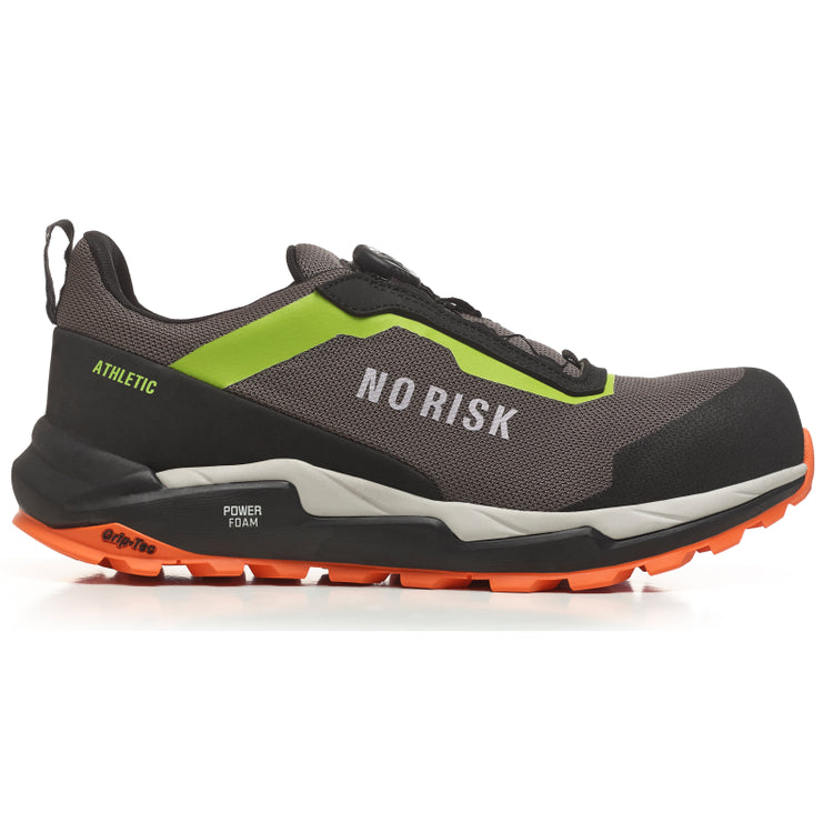 No Risk Athletic Low FLS Orange Grün 1219.06 S3L | schwarz | Größe 47 - 5607421135479