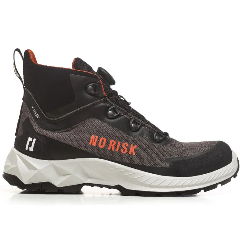 Kein Risiko x-treme mid fls grau 1057.06 s3l | grau schwarz | Größe 36 - 00.071.070.36