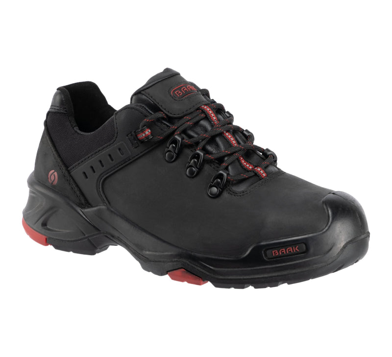 Baakbach 6340 s3 | schwarz rot | Größe 43 - 4031783001041