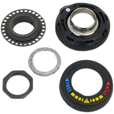 Shimano Steuersatzschloss 1 Zoll x 24 TPI, Gewindeversion. Lieferung ohne untere Steuersatzschale