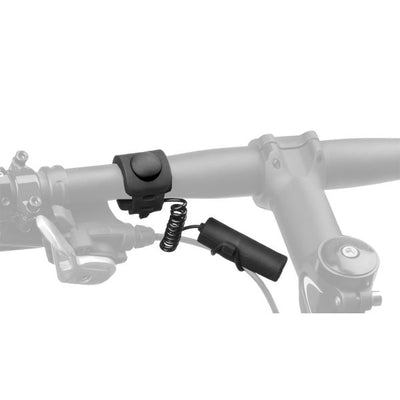 M-Wave Bell schwarz 120dB elektrische Fahrradklingel 420270