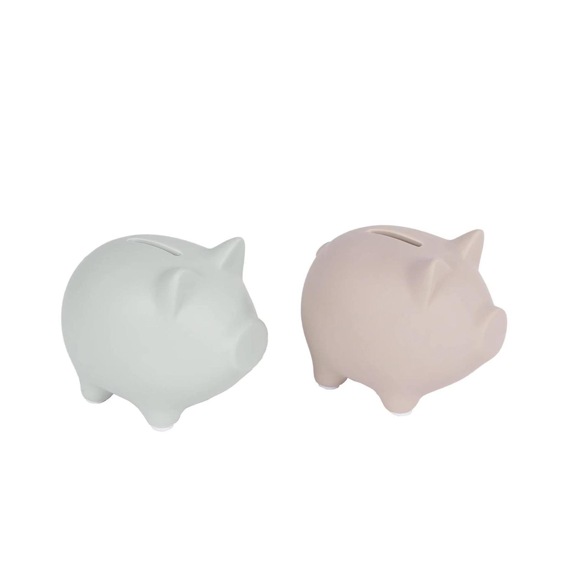 Spardose Schwein Pastell 8,5x12x9cm
