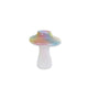 Cozydecor Bildvase Pilz Regenbogen aus Glas