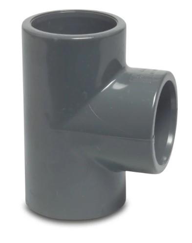 PVC T-Stück 40mm 90° 16 bar Kiwa