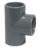 PVC T-Stück 50mm 90° 16 bar Kiwa