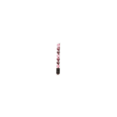 Decoris Weihnachtskugeln Glas rosa ã˜3cm Mix transparent glänzend matt Tube à 9 Stück