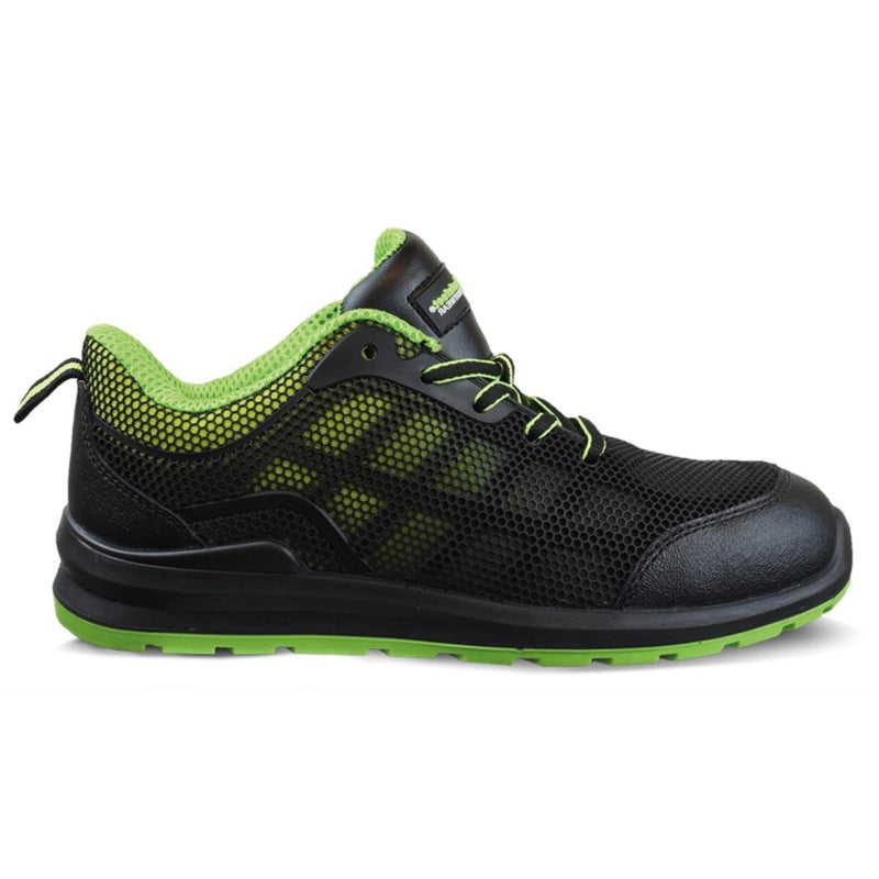 Ty Safeet Arbeitsschuh Safe Sneaker Askim Low S1P | schwarze Limette | Größe 41 - 8719388017341
